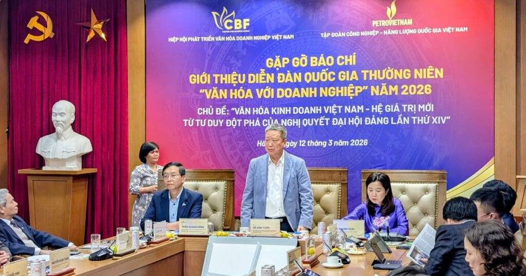 Giới thiệu Diễn đàn quốc gia “Văn hóa với Doanh nghiệp” 2026: Định hình hệ giá trị mới cho văn hóa kinh doanh Việt Nam