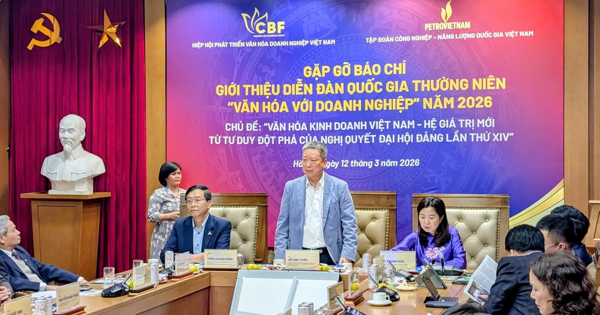 Giới thiệu Diễn đàn quốc gia “Văn hóa với Doanh nghiệp” 2026: Định hình hệ giá trị mới cho văn hóa kinh doanh Việt Nam
