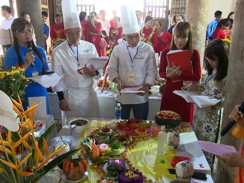 Lan tỏa giá trị văn hóa từ Hội thi “Mâm cỗ tri ân” tại Đất Tổ