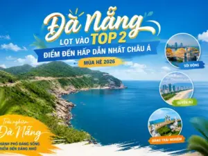 Đà Nẵng lọt vào top 2 điểm đến hấp dẫn nhất châu Á mùa hè 2026