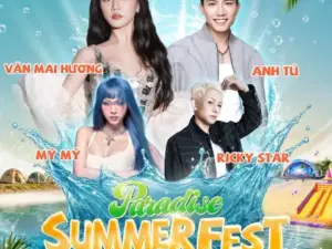 Bùng nổ cùng dàn sao đình đám tại siêu lễ hội Paradise Summer Fest tại Cần Giờ