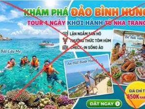 Khánh Hòa ra thông báo 3 khu vực không được phép triển khai du lịch dưới bất kỳ hình thức nào