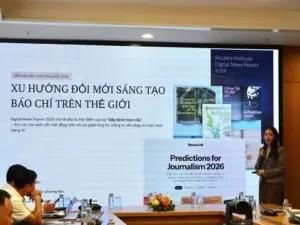 Thảo luận “Đổi mới, sáng tạo để tiếp cận bạn đọc mới, phát triển kinh tế báo chí” trong kỷ nguyên AI
