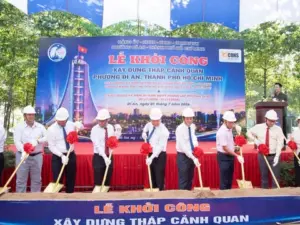 Phường Dĩ An khởi công xây dựng Tháp cảnh quan Dĩ An