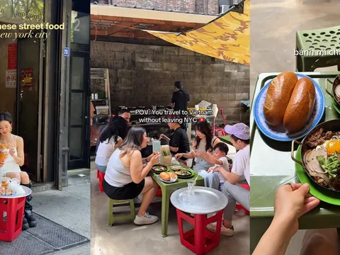 Cứ ngỡ đang ăn sáng ở Việt Nam, hóa ra quán bánh mì chảo này nằm giữa New York