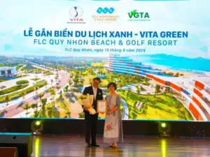 FLC Quy Nhơn Beach & Golf Resort đón biển VITA GREEN cấp độ xuất sắc