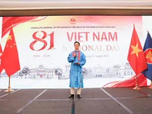 Nam vương Minh Khắc vinh dự dẫn dắt lễ kỷ niệm 81 năm Quốc khánh Việt Nam tại Hồng Kông (Trung Quốc)