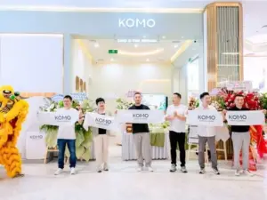 KOMO Wellness chính thức khai trương cửa hàng đầu tiên tại Thiso Mall Sala