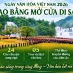 Cao Bằng “Mở cửa di sản” hưởng ứng Ngày Văn hóa Việt Nam 2026